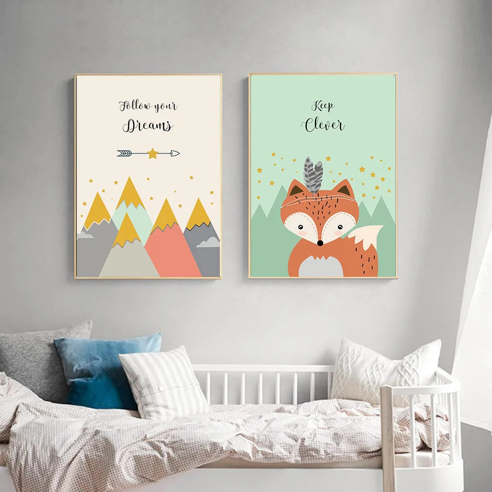 Cartoon Animal Cute No Framed Wall Picture Modern Art Watercolor Canvas Prints Poster Home Decor Painting For Baby Girl Room
Cartoon Animal Cute No Framed Wall Picture Modern Art Watercolor Canvas Prints Poster Home Decor Painting For Baby Girl Room