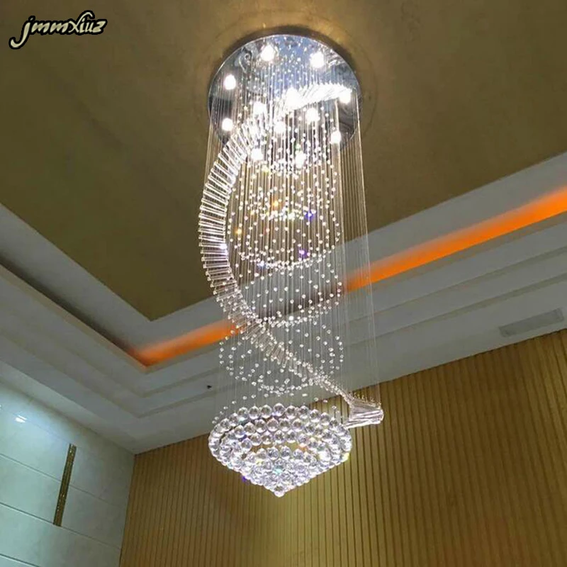 New modern chandelier LED crystal lamps long pendant chandelier crystal chandeliers kronleuchter, AC110-240V stair chandelier
New modern chandelier LED crystal lamps long pendant chandelier crystal chandeliers kronleuchter, AC110-240V stair chandelier