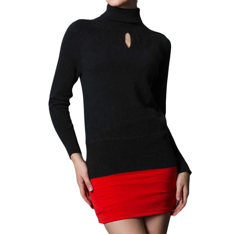 Women's sweater new high collar cashmere sweater solid color base wool Turtleneck commuter thin section headgear ladies Tops
Women's sweater new high collar cashmere sweater solid color base wool Turtleneck commuter thin section headgear ladies Tops