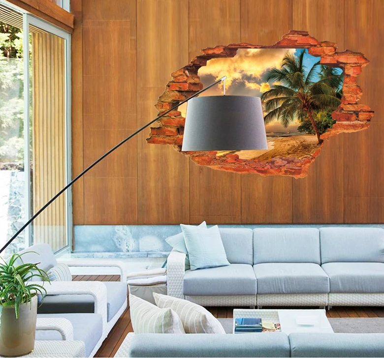 3D Removable Sea Sunset PALM TREE wall sticker Vinyl MURAL Art decal Home decor yut
3D Removable Sea Sunset PALM TREE wall sticker Vinyl MURAL Art decal Home decor yut