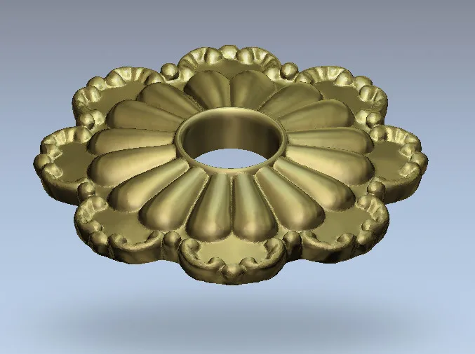 3D Round plate ring Relief Model in STL format for CNC Router Carving Engraving Artcam aspire R15
3D Round plate ring Relief Model in STL format for CNC Router Carving Engraving Artcam aspire R15