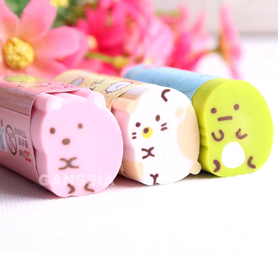12pcs/lot Kawaii cartoon design pencil erasers Cute rubber eraser Office material Escolar school stationery supplies (ss-1490)
12pcs/lot Kawaii cartoon design pencil erasers Cute rubber eraser Office material Escolar school stationery supplies (ss-1490)