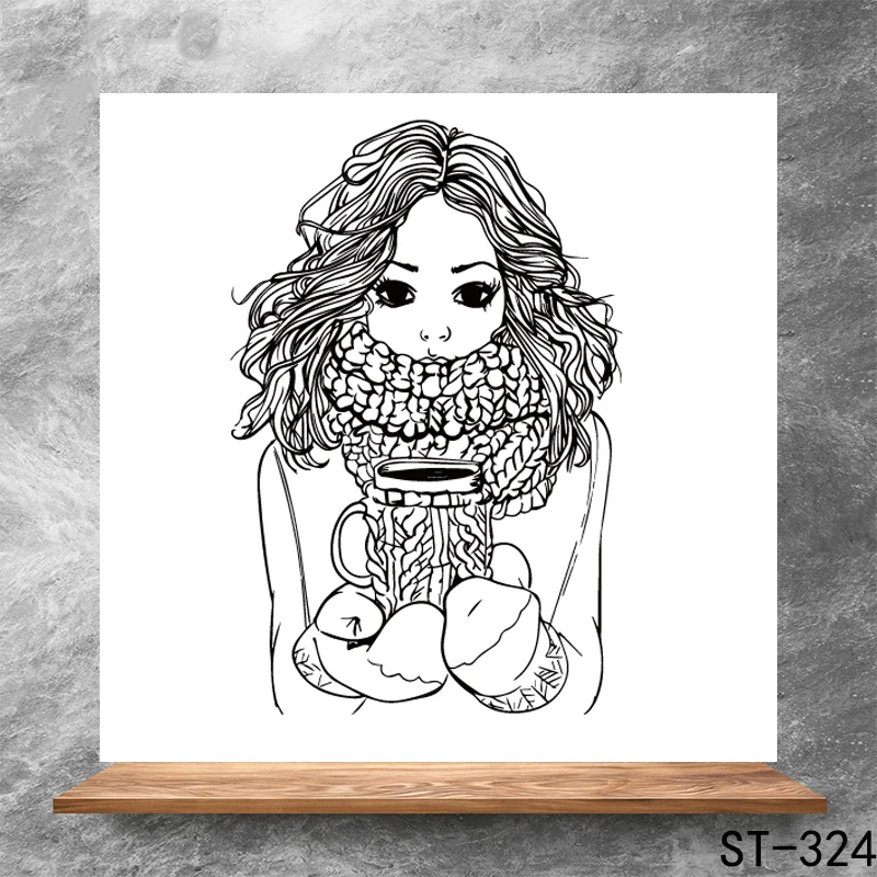 warm winter/coffee Transparent Clear Stamps DIY Scrapbooking Album Card Making DIY Decoration Making Embossing Stencil
warm winter/coffee Transparent Clear Stamps DIY Scrapbooking Album Card Making DIY Decoration Making Embossing Stencil