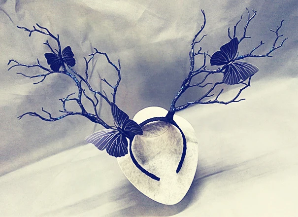 Handmade Tree Branches Butterfly Headband Halloween Cosplay Prop vintage Hair Accessories Gothic
Handmade Tree Branches Butterfly Headband Halloween Cosplay Prop vintage Hair Accessories Gothic