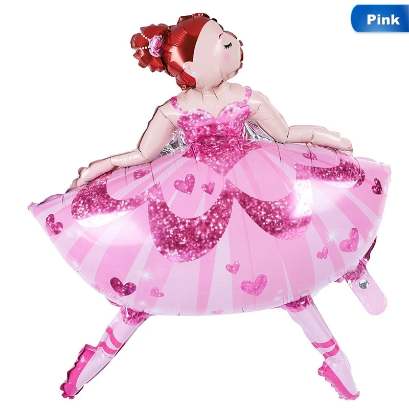 Hot Sale Ballerina Dancer Foil Balloons Sparkles Ballet Helium Ballons For Kids Party Supplies Happy Birthday Decoration
Hot Sale Ballerina Dancer Foil Balloons Sparkles Ballet Helium Ballons For Kids Party Supplies Happy Birthday Decoration
