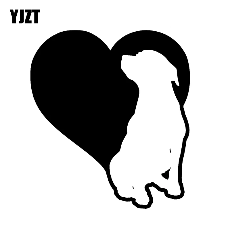YJZT, 12,7 см * 14,2 см, альтернативная виниловая наклейка с надписью «Love Heart Dogs», автомобильная наклейка черного/серебряного цвета
YJZT, 12,7 см * 14,2 см, альтернативная виниловая наклейка с надписью «Love Heart Dogs», автомобильная наклейка черного/серебряного цвета