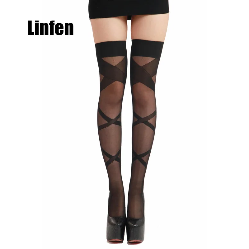 2018 New Sexy Fashion Ladies Women sheer Stay Up Thigh High Stockings Summer Nightclubs Pantyhose cross striped
2018 New Sexy Fashion Ladies Women sheer Stay Up Thigh High Stockings Summer Nightclubs Pantyhose cross striped