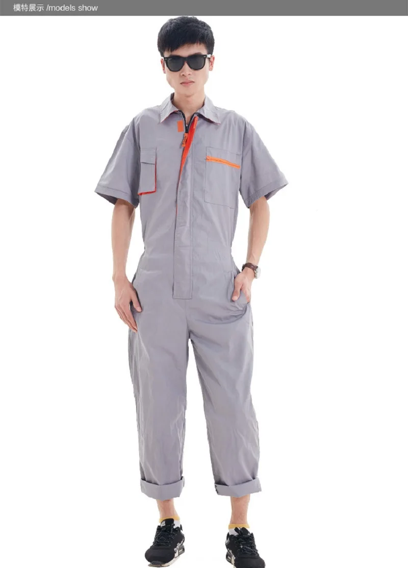 Men Work Clothing short Sleeve Women Coveralls High Quality Unisex Overalls Worker Repairman Machine Auto Repair Plus Size
Men Work Clothing short Sleeve Women Coveralls High Quality Unisex Overalls Worker Repairman Machine Auto Repair Plus Size