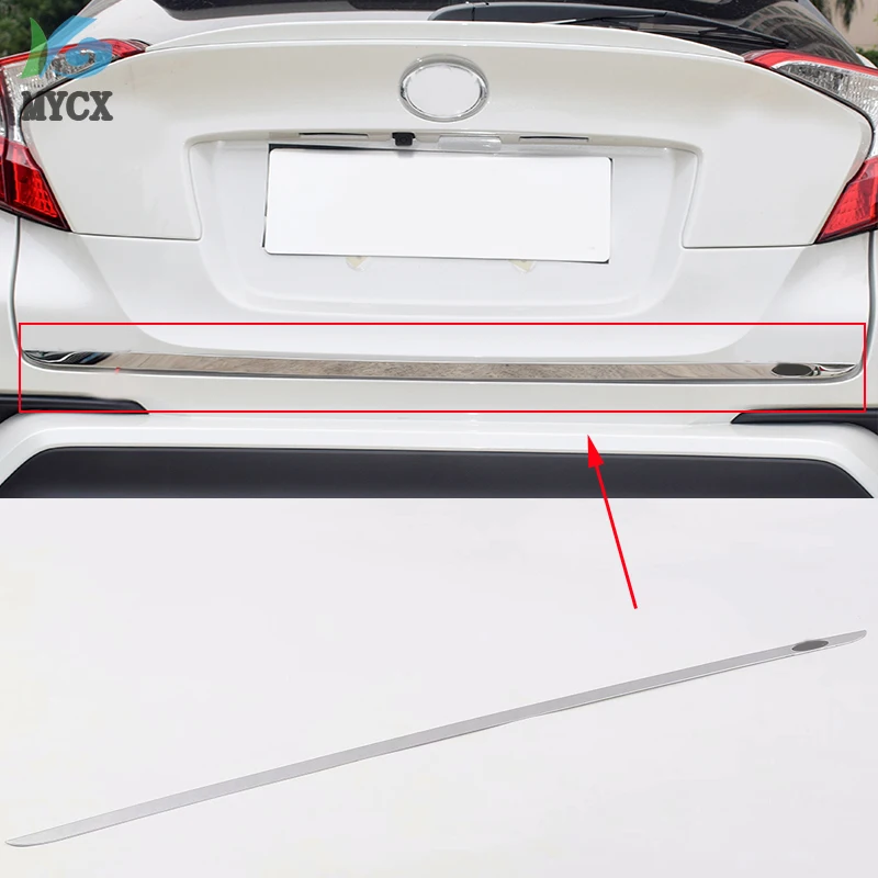 2016- 2020 For Toyota C-HR CHR C HR Stainless Rear Trunk Boot Tailgate Door Lid Cover Molding Trim Protectors Car accessory
2016- 2020 For Toyota C-HR CHR C HR Stainless Rear Trunk Boot Tailgate Door Lid Cover Molding Trim Protectors Car accessory