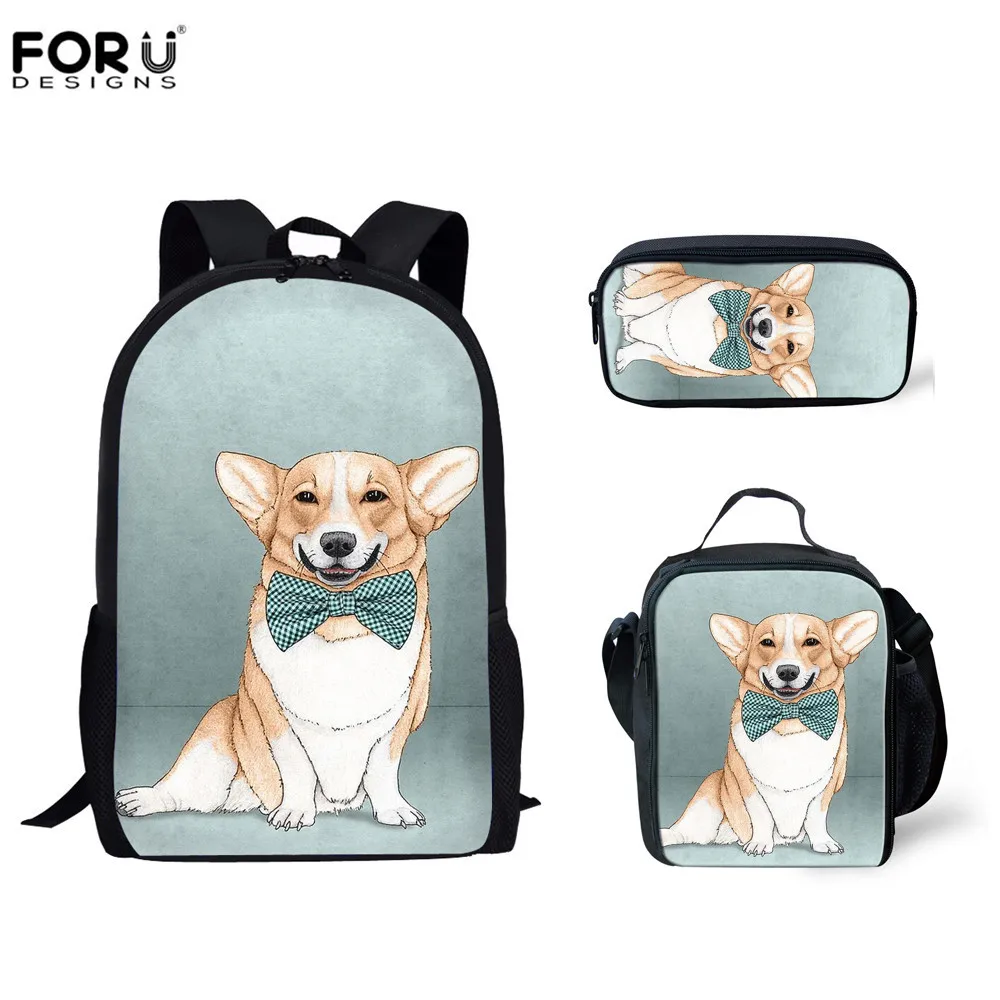 Детские школьные ранцы FORUDESIGNS 3 шт./компл., милые рюкзаки с принтом корги и животных, детские школьные ранцы для подростков, сумки для девочек ...
Детские школьные ранцы FORUDESIGNS 3 шт./компл., милые рюкзаки с принтом корги и животных, детские школьные ранцы для подростков, сумки для девочек ...