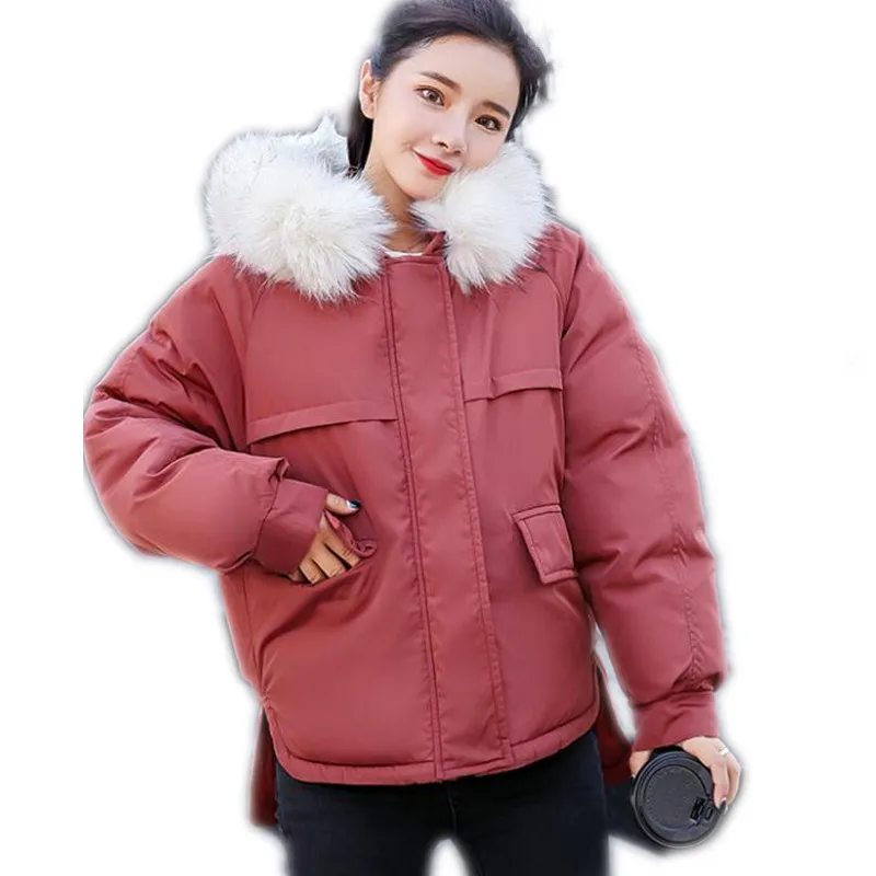 New 2018 Women Winter Jackets Short Loose Hooded Down Cotton Jacket Women Winter Coat Thick Warm Female Parkas Plus Size Q921
New 2018 Women Winter Jackets Short Loose Hooded Down Cotton Jacket Women Winter Coat Thick Warm Female Parkas Plus Size Q921