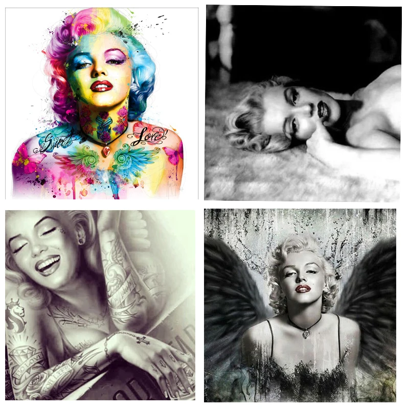 5D DIY Full Drill Diamond Painting Sexy Woman Marilyn Monroe Needlework Cross Stitch Diamond Embroidery Wall Stickers Home Decor
5D DIY Full Drill Diamond Painting Sexy Woman Marilyn Monroe Needlework Cross Stitch Diamond Embroidery Wall Stickers Home Decor