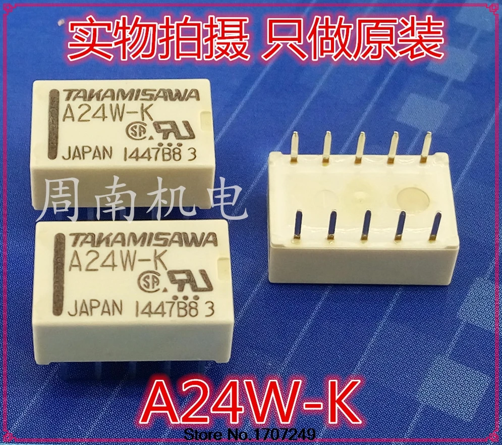 Бесплатная доставка DHL 100% новое оригинальное реле 100 шт./лот A24W-K DC24V 1A 10PIN может заменить фотосессия
Бесплатная доставка DHL 100% новое оригинальное реле 100 шт./лот A24W-K DC24V 1A 10PIN может заменить фотосессия