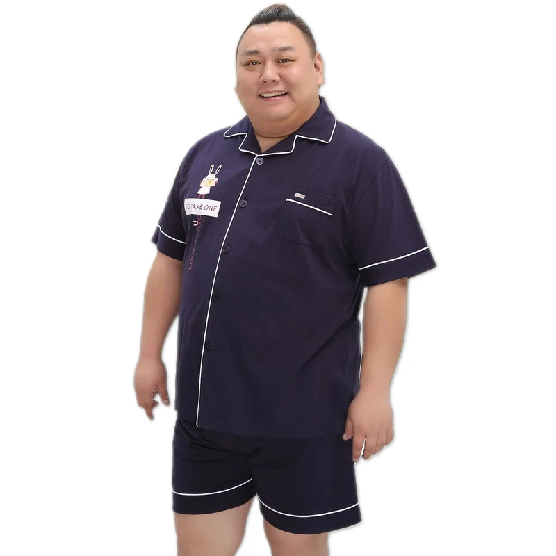 5XL blue short pajamas for men pyjamas sets summer 100% cotton shorts sexy sleepwear pijamas hombre homens XXXXXL Plus size
5XL blue short pajamas for men pyjamas sets summer 100% cotton shorts sexy sleepwear pijamas hombre homens XXXXXL Plus size