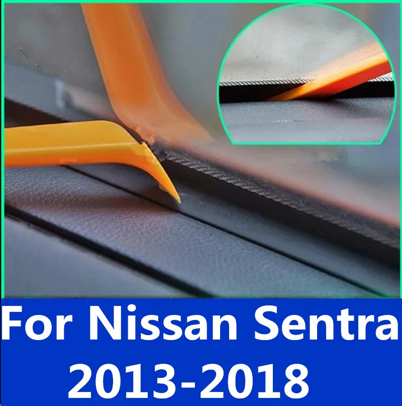 Для Nissan Sentra 2013 2018 приборная панель управляемая Звукоизоляционная лента