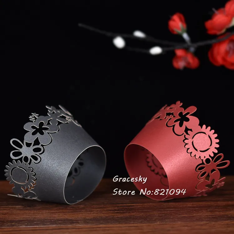 Free shipping 50Pcs/set Laser cutting Flowers Cupcake Wrappers Hollow out Cake holders Wedding Birthday Party Favors
Free shipping 50Pcs/set Laser cutting Flowers Cupcake Wrappers Hollow out Cake holders Wedding Birthday Party Favors