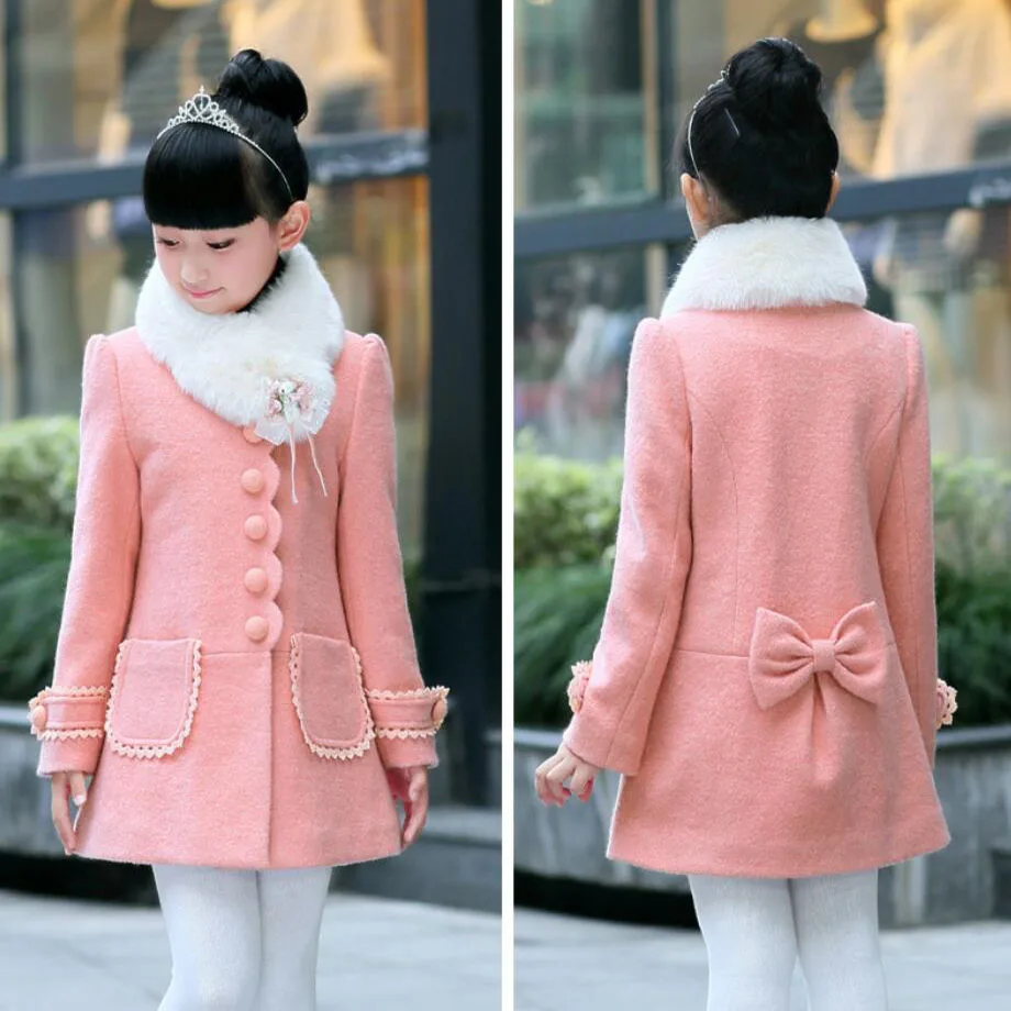 Baby girls super cute clothes 3-11T child spring jacket kids fur collar long woolen trench coat children long sleeve jacket coat
Baby girls super cute clothes 3-11T child spring jacket kids fur collar long woolen trench coat children long sleeve jacket coat