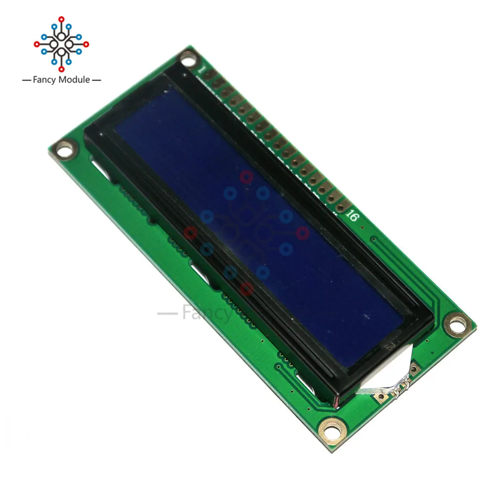 LCD1602 1602 3.3V Blue 16*2 Lines White Character LCD module 1602A For Raspberry Pi
LCD1602 1602 3.3V Blue 16*2 Lines White Character LCD module 1602A For Raspberry Pi