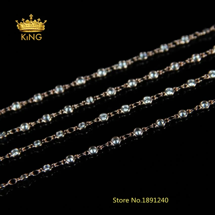 5Meter Faceted CZ Round Wire Wrapped Beaded Rose Gold Chain,Clear White Zircon Beads Rosary Chain Necklace Jewelry HX087
5Meter Faceted CZ Round Wire Wrapped Beaded Rose Gold Chain,Clear White Zircon Beads Rosary Chain Necklace Jewelry HX087