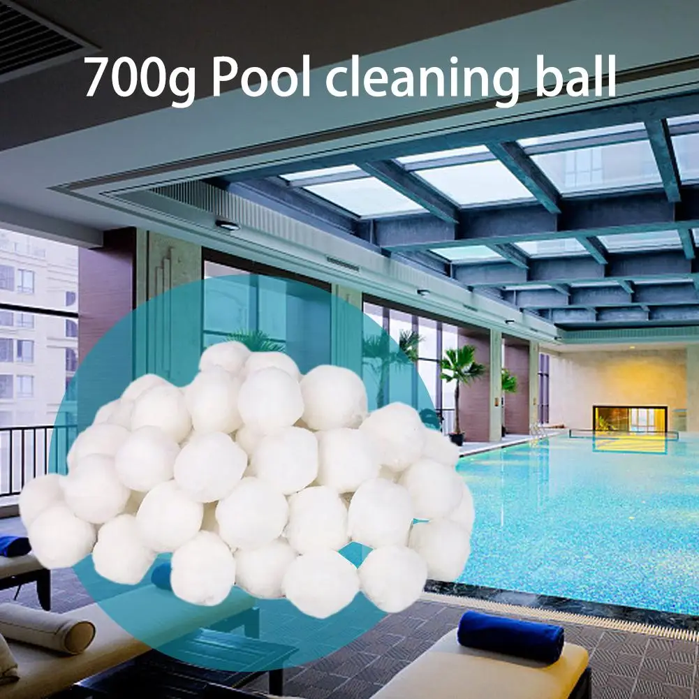 700g Swimming Pool Cleaning Balls Equipment Special Fine Fiber Ball Filter Light High Strength Durable Swimming Pool Cleaning
700g Swimming Pool Cleaning Balls Equipment Special Fine Fiber Ball Filter Light High Strength Durable Swimming Pool Cleaning