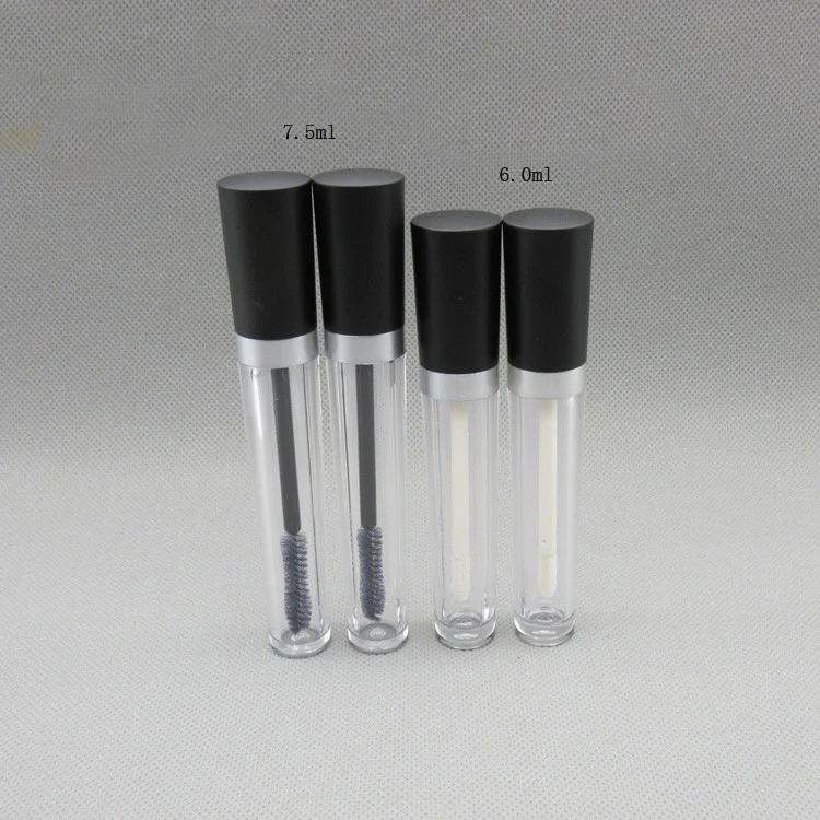 50pcs/lot 7.5ml Empty Clear Cosmetic Mascara Tube DIY 6ml Lip Gloss Bottles with Black Cover Lip balm pipe shell Travel Vials
50pcs/lot 7.5ml Empty Clear Cosmetic Mascara Tube DIY 6ml Lip Gloss Bottles with Black Cover Lip balm pipe shell Travel Vials