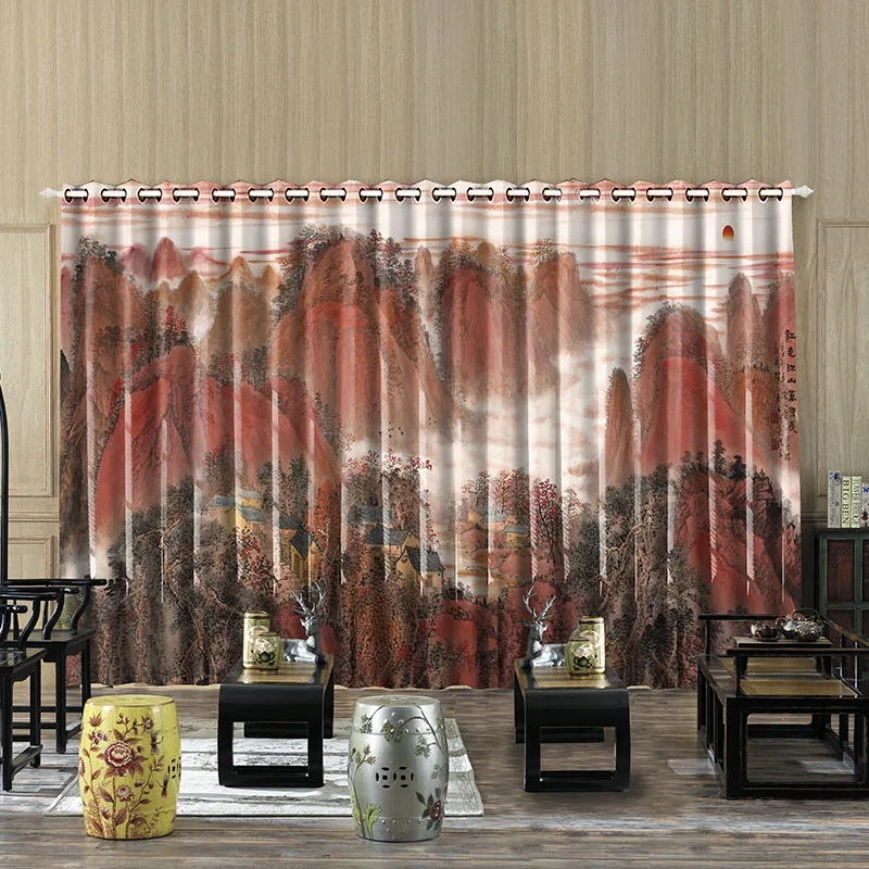 Personal Tailor 2x 200x260cm Window Drapery Curtain Window Dressing Tulle Hook Grommet Scenery Hills Pines Sunrise Red Landscape
Personal Tailor 2x 200x260cm Window Drapery Curtain Window Dressing Tulle Hook Grommet Scenery Hills Pines Sunrise Red Landscape