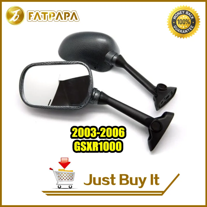 Free Shipping Motorcycle Bicycle Accessories Carbon Brazed Rearview Mirror Reverse Mirror Fit For Suzuki GSXR1000 2003-2006
Free Shipping Motorcycle Bicycle Accessories Carbon Brazed Rearview Mirror Reverse Mirror Fit For Suzuki GSXR1000 2003-2006