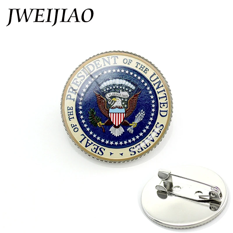 JWEIJIAO Trendy Animal Photo Military Brooch Seal Of The President Of US Air Force Insignia Men And Women Jewelry MI041
JWEIJIAO Trendy Animal Photo Military Brooch Seal Of The President Of US Air Force Insignia Men And Women Jewelry MI041