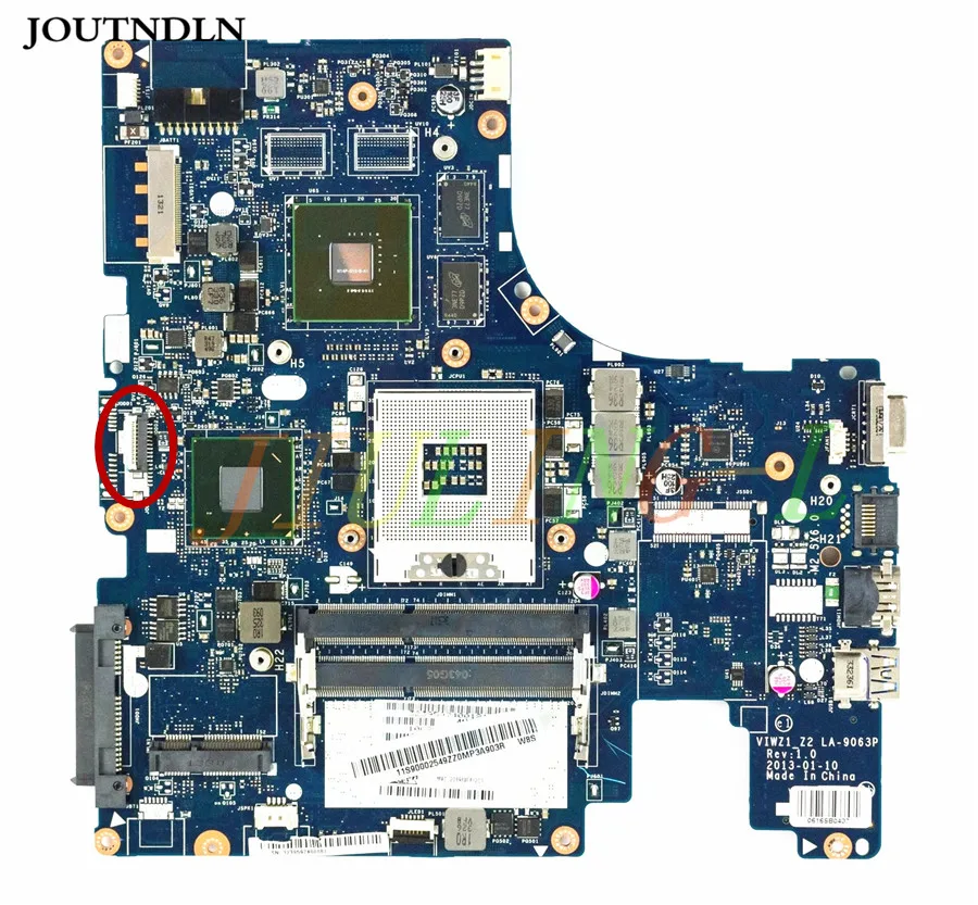 Материнская плата JOUTNDLN для ноутбука Lenovo ideapad Z500 P500 DDR3 GT740M 2 Гб GPU VIWZ1_Z2 LA 9063P|motherboard