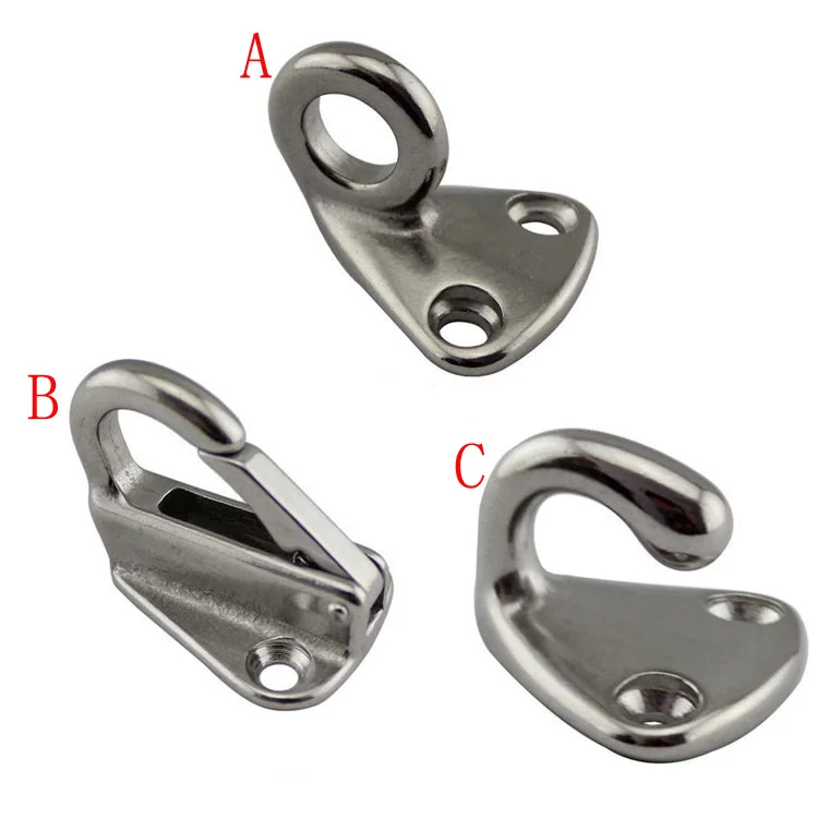 4Pcs Stainless Steel Marine Hardware Marine Boat Yacht Motor Home Coat Hook for Clothes Hat Usage
4Pcs Stainless Steel Marine Hardware Marine Boat Yacht Motor Home Coat Hook for Clothes Hat Usage