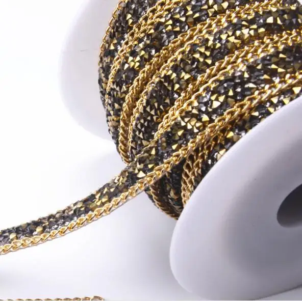 2Yards Gold Silver Chain Beaded Lace Trim Rhinestone Applique Sewing On Wedding Dresses Belt Sashes Crystal DIY Bridal Accessory
2Yards Gold Silver Chain Beaded Lace Trim Rhinestone Applique Sewing On Wedding Dresses Belt Sashes Crystal DIY Bridal Accessory