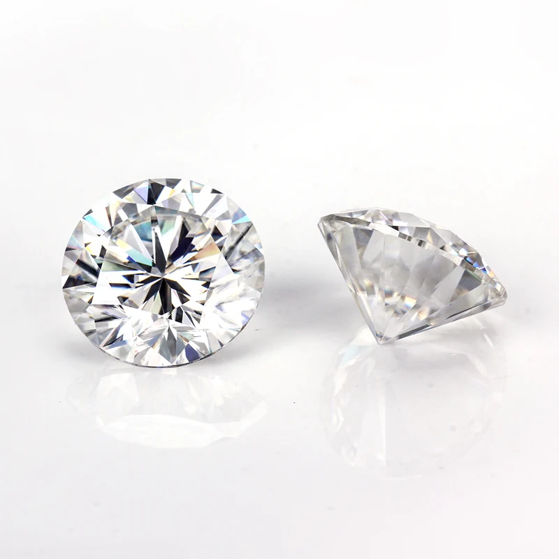 Brilliant Moissanite 2Carat 8.0mm EF Color Moissanites Loose Stone VVS1 Excellent Cut Grade Test Positive Lab Diamonds.
Brilliant Moissanite 2Carat 8.0mm EF Color Moissanites Loose Stone VVS1 Excellent Cut Grade Test Positive Lab Diamonds.