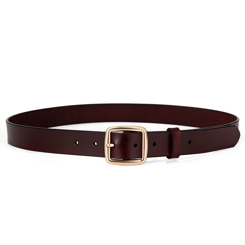 Belts for Women Female Leather Deduction Side Gold Buckle Dress Jeans Wild Belts Fashion Students Girls Simple Pin Buckles Belt
Belts for Women Female Leather Deduction Side Gold Buckle Dress Jeans Wild Belts Fashion Students Girls Simple Pin Buckles Belt
