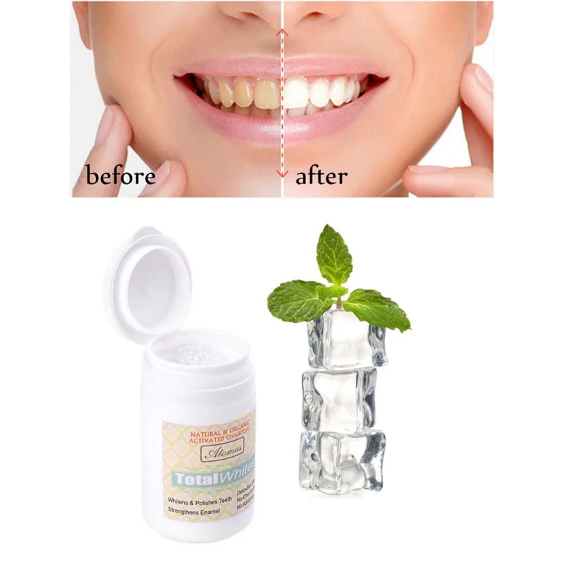 All Natural Tooth Whitening Powder Effictively Bamboo Charcoal Teeth Whitener Peppermint Charcoal Oral Teeth Care
All Natural Tooth Whitening Powder Effictively Bamboo Charcoal Teeth Whitener Peppermint Charcoal Oral Teeth Care