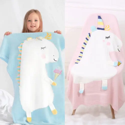 2018 Cute Newborn Soft Baby Fleece Blanket Pram Crib Casual Cute Blue, Pink Unicorn
2018 Cute Newborn Soft Baby Fleece Blanket Pram Crib Casual Cute Blue, Pink Unicorn
