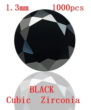 MRHUANG AAA Grade CZ Cubic Zirconia Stone BLACK Round Zircon 1.3/1.4/1.5MM DIY Jewelry Findings Supplies Free Shipping
MRHUANG AAA Grade CZ Cubic Zirconia Stone BLACK Round Zircon 1.3/1.4/1.5MM DIY Jewelry Findings Supplies Free Shipping