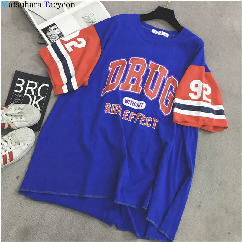 2019 summer harajuku t shirt women large size Letter Print Hip Hop women's t-shirt chemise femme Fashion Popular women tshirt
2019 summer harajuku t shirt women large size Letter Print Hip Hop women's t-shirt chemise femme Fashion Popular women tshirt