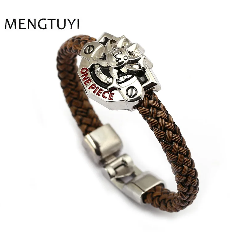 J Store One Piece THOUSAND SUNNY bracelet cosplay jewelry Braid leather bracelets men jewelry kids toy gift personality jewelry
J Store One Piece THOUSAND SUNNY bracelet cosplay jewelry Braid leather bracelets men jewelry kids toy gift personality jewelry