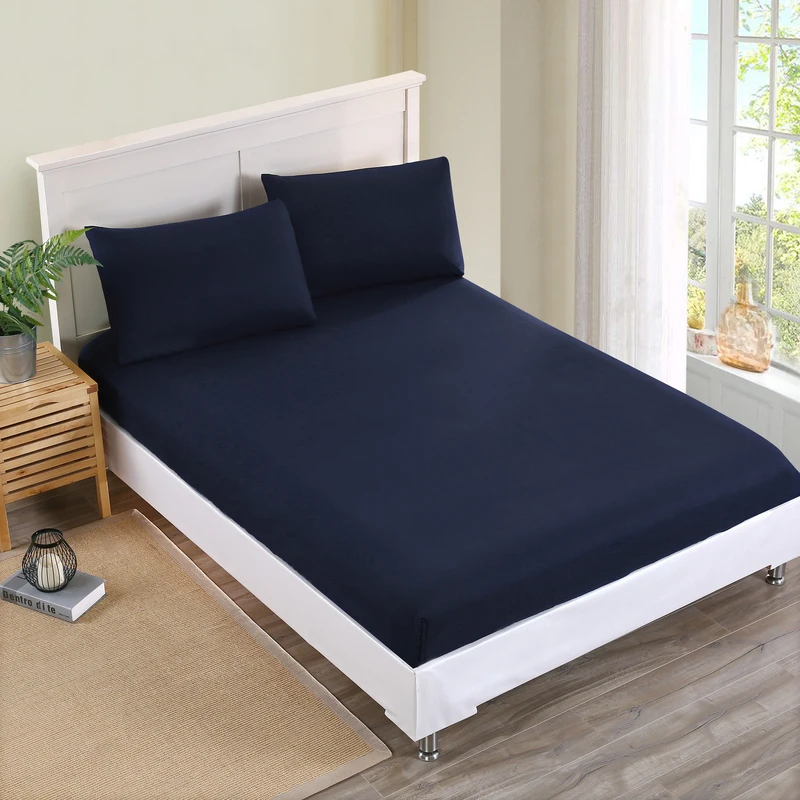 Solid Color Fitted Sheet Set Sanding Pillowcases Bedding Set Bed Sheet with Elastic Band Mattress Cover Bed Linen78
Solid Color Fitted Sheet Set Sanding Pillowcases Bedding Set Bed Sheet with Elastic Band Mattress Cover Bed Linen78