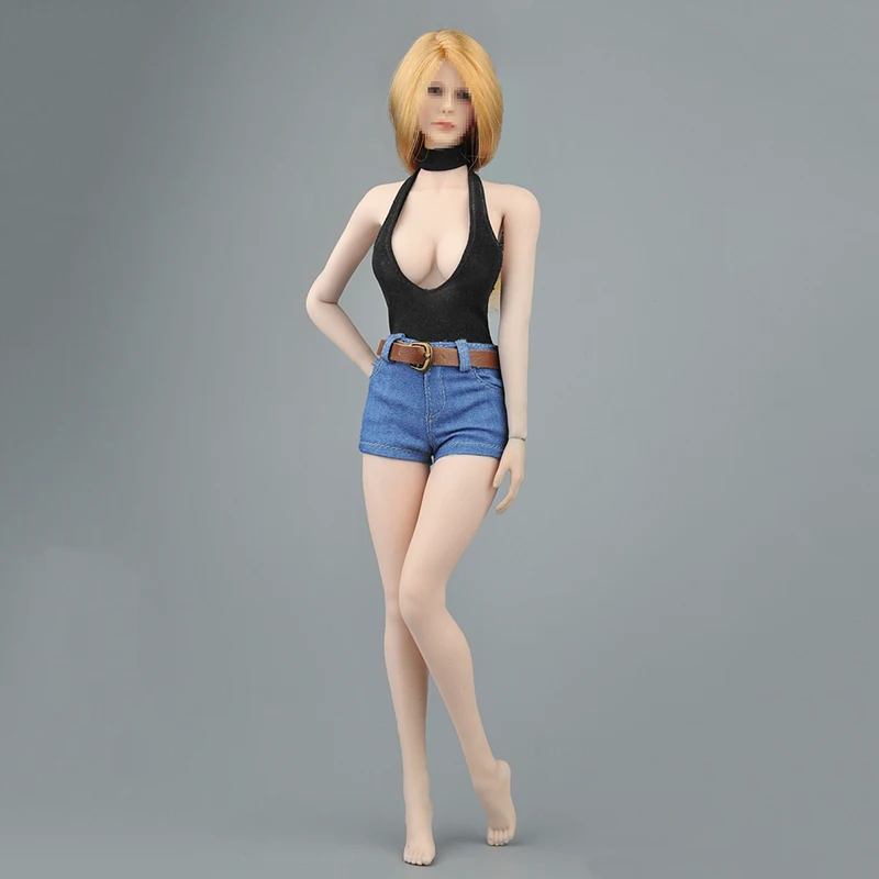 1/6 Scale ZY5026 Sexy Cosplay Women Low-cut Short dress Girl Clothing Female Denim Shorts Clothes For 12" Action Figure BodyDoll
1/6 Scale ZY5026 Sexy Cosplay Women Low-cut Short dress Girl Clothing Female Denim Shorts Clothes For 12" Action Figure BodyDoll
