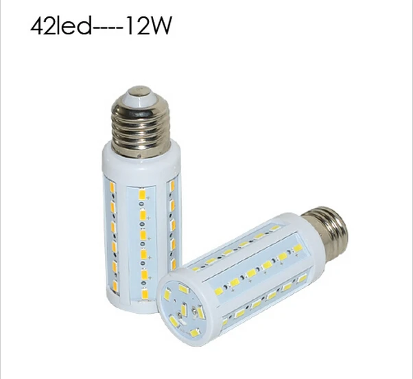 E14 E27 5630 12W 42 led 1260lm 220V AC Холодный белый/теплый белый Кукуруза Светодиодная лампа
E14 E27 5630 12W 42 led 1260lm 220V AC Холодный белый/теплый белый Кукуруза Светодиодная лампа