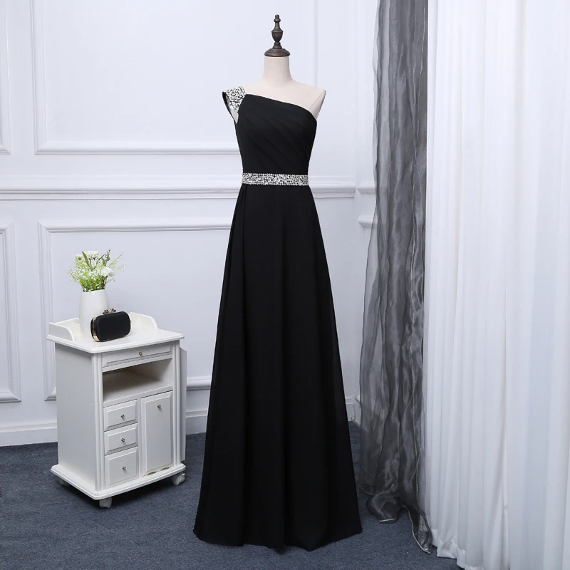 2017 new arrival stock maternity plus size bridal gown evening dress black one shoulder bling diamond long gala party hot LF1701
2017 new arrival stock maternity plus size bridal gown evening dress black one shoulder bling diamond long gala party hot LF1701