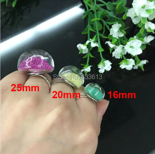 Free ship! Charm 16/20/25mm 50sets/lot semidome diy clear Glass globe Bubble & adjustable silver craft make your ownRing set
Free ship! Charm 16/20/25mm 50sets/lot semidome diy clear Glass globe Bubble & adjustable silver craft make your ownRing set