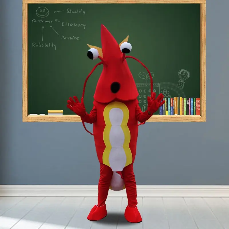 Shrimp Mascot Costume Lobster Langouste Crawfish Mascot Cartoon Cosplay Dress Halloween Fancy Party Outfit Carnival
Shrimp Mascot Costume Lobster Langouste Crawfish Mascot Cartoon Cosplay Dress Halloween Fancy Party Outfit Carnival