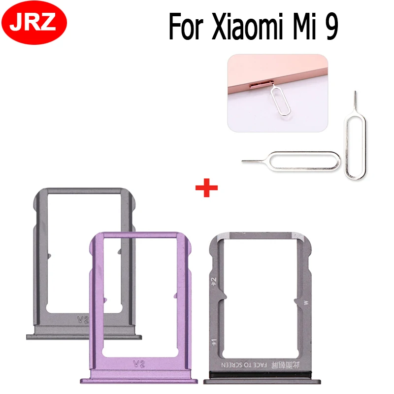 Для Xiaomi Mi 9 Nano SIM карта Лоток + Micro SD держатель адаптер для Замена телефона
