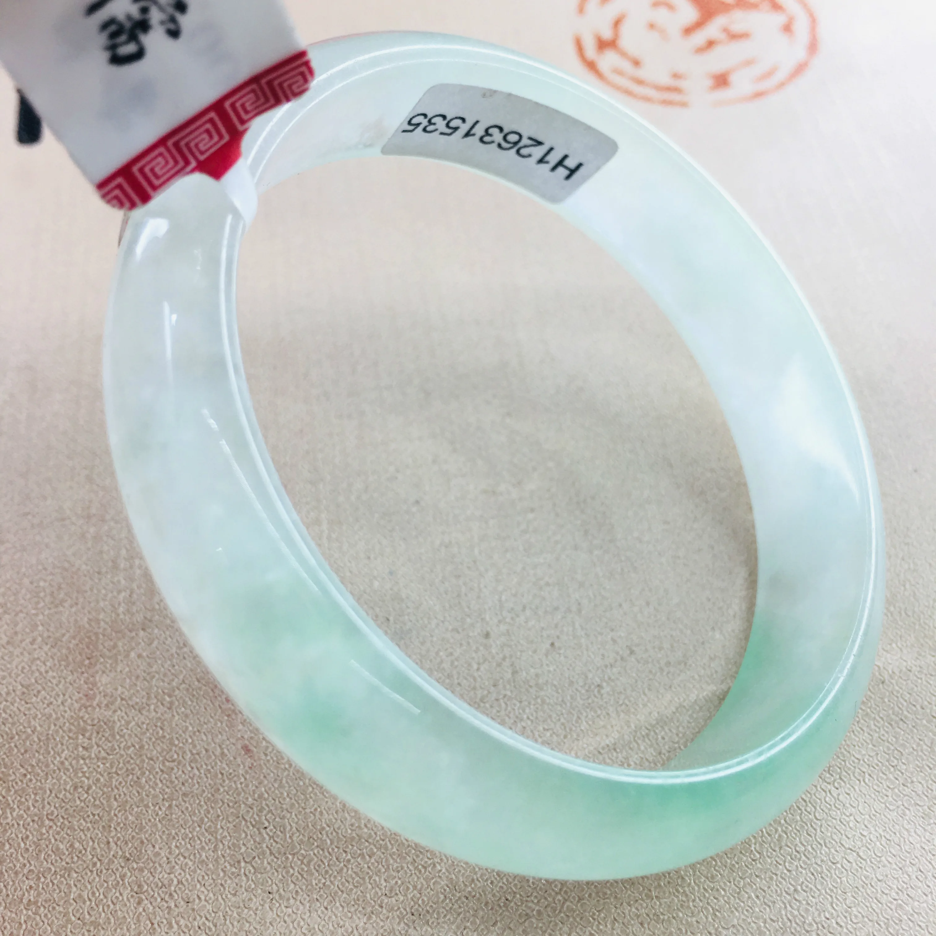Zheru Jewelry Natural Jadeite Bracelet Natural Elegance 54-62mm Light Green Jade Bracelet Gift A Class A Certificate
Zheru Jewelry Natural Jadeite Bracelet Natural Elegance 54-62mm Light Green Jade Bracelet Gift A Class A Certificate
