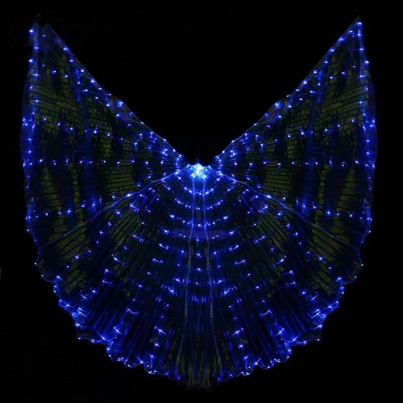 LED ISIS Wings For Oriental Dance Belly Dance Accessories Stage Performance Props Shining Led Wings Open 360 Degrees
LED ISIS Wings For Oriental Dance Belly Dance Accessories Stage Performance Props Shining Led Wings Open 360 Degrees