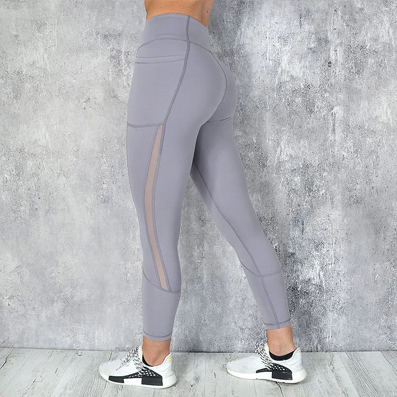 Women Yoga Pants Mesh Patchwork Breathable Slim Fit High Waist Pants for Fitness Sports ED-shipping
Women Yoga Pants Mesh Patchwork Breathable Slim Fit High Waist Pants for Fitness Sports ED-shipping