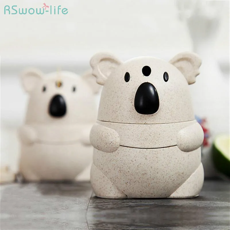 Cartoon Koala Wheat Straw Manual Press Automatic Toothpick Canister Living Room Toothpick Box Automatic Dispenser Pressing Type
Cartoon Koala Wheat Straw Manual Press Automatic Toothpick Canister Living Room Toothpick Box Automatic Dispenser Pressing Type