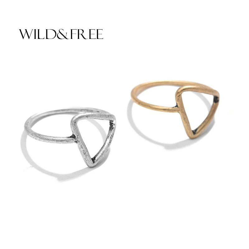 Wild & Free Vintage Geometric Design Triangle Rings for Women Simple Alloy Antique Gold Color Midi Ring Jewelry
Wild & Free Vintage Geometric Design Triangle Rings for Women Simple Alloy Antique Gold Color Midi Ring Jewelry